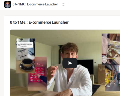 Thibault Rabardel 0 to 1M€ E commerce Launcher