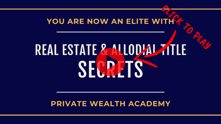 Private Wealth Academy - Real Estate Secrets