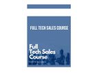 Full Tech Sales Course