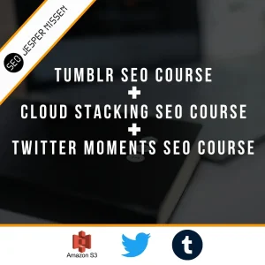 Jesper Nissen – Ultimate Linkbuilding SEO Course package (Tumblr + Cloud Stacking + Twitter Moments)