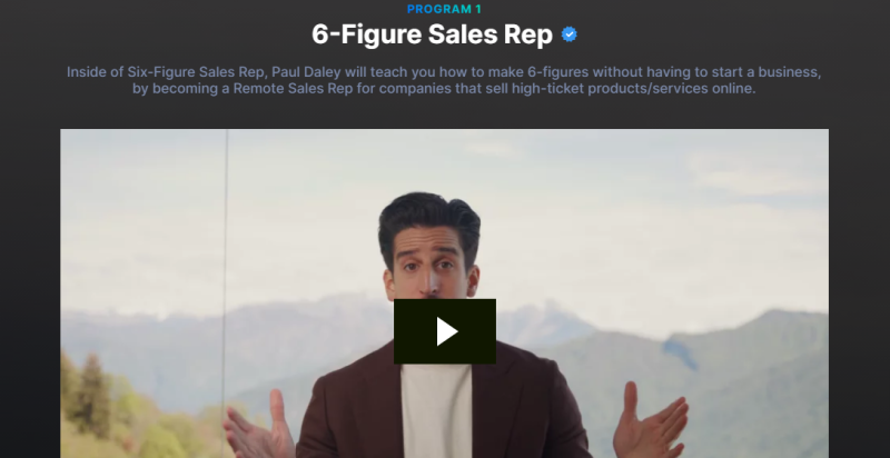Iman Gadzhi - 6 Figure Sales Rep