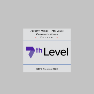 Jeremy Miner 7th Level Communications NEPQ Training 2023