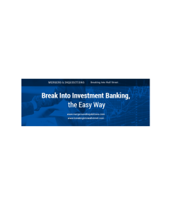 Investment Banking Networking Toolkit 2024 By Breaking Into Wall Street
